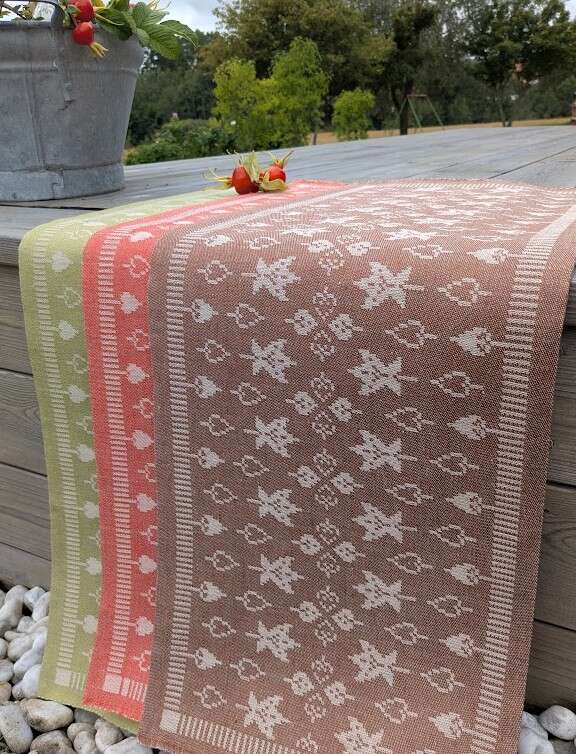 Rødorange Lauv løper